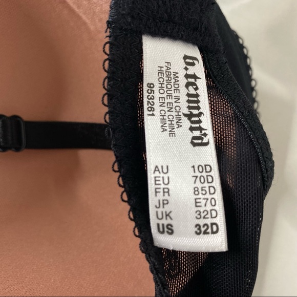 b.tempt'd by Wacoal B'sultry Lace Padded Balconette Bra NWT - Picture 3 of 4